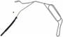 Precision Power Steering Return Line Hose Assembly