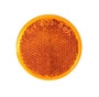 Optronics Round Amber Reflector