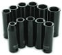 Performance 11 Piece 1/2 Inch Drive 6 Point Metric Socket Set