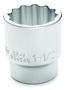 Performance 1-1/2 Inch Socket 3/4 Inch Drive 12 Point