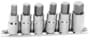 Performance 6 Piece 1/2 Inch Drive Hex SAE, Metric Socket Set