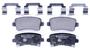 Hella Brakes Rear Low-Metallic Brake Pads