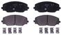 Hella Brakes Front Low-Metallic Brake Pads