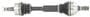 Precision CV Axle Shaft - New