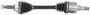 Precision CV Axle Shaft - New