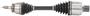 Precision CV Axle Shaft - New