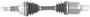 Precision CV Axle Shaft - New