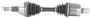 Precision CV Axle Shaft - New