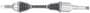 Precision CV Axle Shaft - New