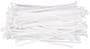 Prime Line 8 Inch White Plastic Zip Tie