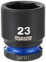 Power Torque 23mm Impact Socket 1/2 Inch Drive Standard 6 Point