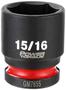 Power Torque 15/16 Inch Impact Socket 1/2 Inch Drive Standard 6 Point