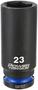 Power Torque 23mm Impact Socket 1/2 Inch Drive Deep 6 Point