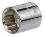 Power Torque 18mm Socket 3/8 Inch Drive Standard 12 Point