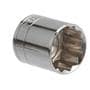 Power Torque 34mm Socket 1/2 Inch Drive Standard 12 Point