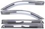 Putco Element In-Channel Silver, Chrome-Plated Window Air Deflector