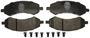 Raybestos Speciality - Police Front Semi-Metallic Brake Pads