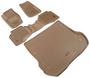 Rugged Ridge Tan All-Terrain Thermoplastic Floor Mats