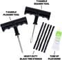 Slime 5-1/2 X 1 X 9 Inch Tire Plug Kit