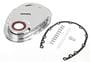 Spectre Performance Chrome-Plated Steel Timing Chain Cover