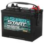 Super Start Marine Deep Cycle Marine Battery Group Size 24 550 CCA 140 Minute RC