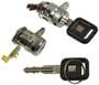 Standard Ignition Chrome-Plated Door Lock Kit