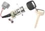 Standard Ignition Black Door Lock Kit