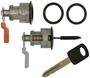 Standard Ignition Black Door Lock Kit