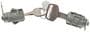 Standard Ignition Chrome-Plated Door Lock Kit