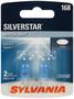 SYLVANIA 168 SilverStar Incandescent Mini Bulb (Pack of 2)