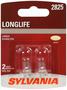 SYLVANIA 2825 Long Life Incandescent Mini Bulb (Pack of 2)