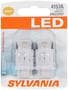 SYLVANIA 4157 Amber LED Mini Bulb (Pack of 2)