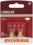 Sylvania53 Long Life Incandescent Mini Bulb (Pack of 2)