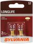 SYLVANIA 57 Long Life Incandescent Mini Bulb (Pack of 2)