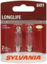 SYLVANIA 6411 Long Life Incandescent Mini Bulb (Pack of 2)