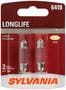 SYLVANIA 6418 Long Life Incandescent Mini Bulb (Pack of 2)