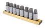 Titan 8 Piece 1/2 Inch Drive 6 Point SAE, Metric Socket Set