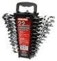 UltraSteel 22 Piece SAE, Metric Combination Wrench Set
