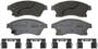 Wagner OEX Front Ceramic Brake Pads