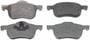 Wagner ThermoQuiet Front Semi-Metallic Brake Pads