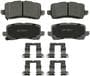Wagner ThermoQuiet Rear Ceramic Brake Pads