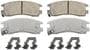 Wagner ThermoQuiet Rear Ceramic Brake Pads