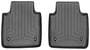 WeatherTech Black High-Density Tri-Extruded (HDTE) Floor Mat Set