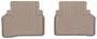 WeatherTech Tan High-Density Tri-Extruded (HDTE) Floor Mat Set
