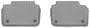 WeatherTech Gray Polyethylene Floor Mat Set