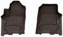 WeatherTech Cocoa High-Density Tri-Extruded (HDTE) Floor Mat Set