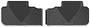 WeatherTech Black Rubber Floor Mat Set