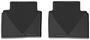 WeatherTech Black Plastic Floor Mat Set