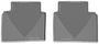WeatherTech Gray Plastic Floor Mat Set