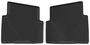WeatherTech Black Rubber Floor Mat Set